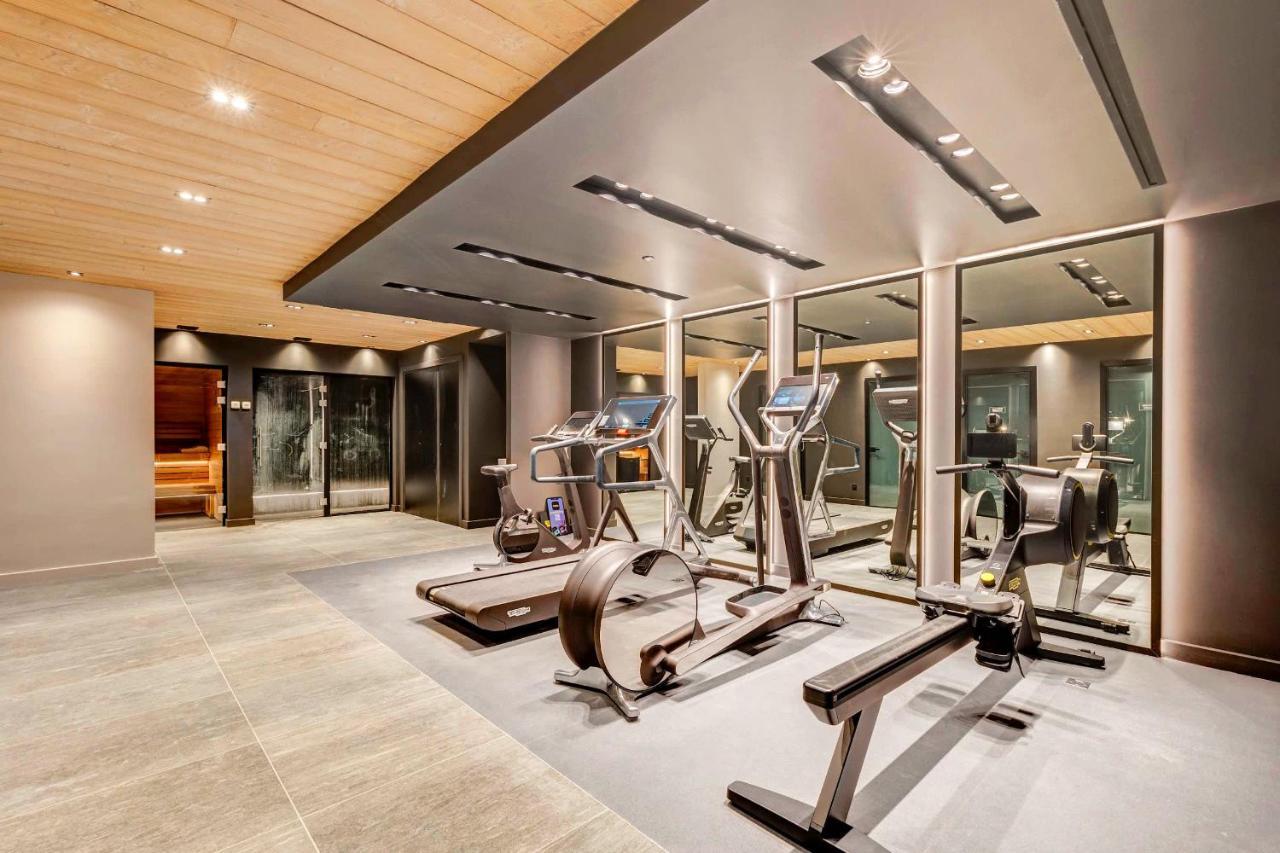 4-Room Apartment With Garden, Gym And Shared Spa Megève Esterno foto